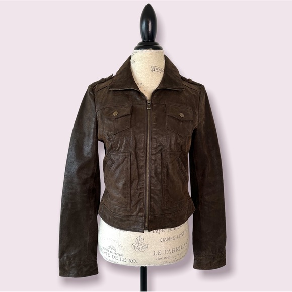 Levi's Jackets & Blazers - Levi’s Genuine Leather Zip Up Jacket Medium